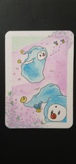 Original ACEO Art Card | OOAK Fantasy Creature | Watercolor & Ink | Whimsical