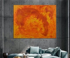 Mark Little original￼ Painting, 72” X 56” Acrylic, Abstract, POP Art, Modern, XL