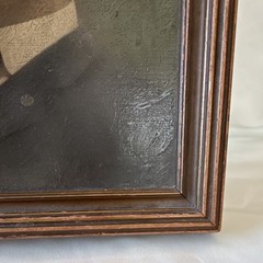 Antique c.1915–1925 Portrait of Young Gentleman in Wood Frame