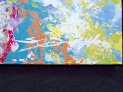 PAINTING ORIGINAL „Disperse“ 24x24x1.5″ gallerywrap stretched Steven G.Graff