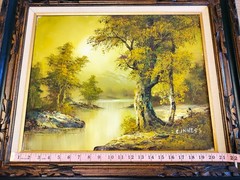 Clara Inness (1874 -1932) Oil Painting, Vintage, Original, Very Good Condition
