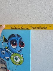 Original Hand Painted Pixar Inspired Canvas Art 24×18 Up Toy Story Nemo