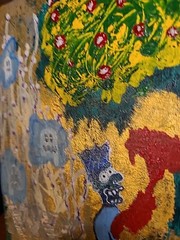Original Painting Bart Gets His Soul Blown Out Simpsons Weird Lowbrow Ghost Tree