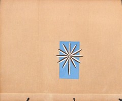 „Lanvin Paris Starburst“ c1950s Advertising Watercolor Artwork