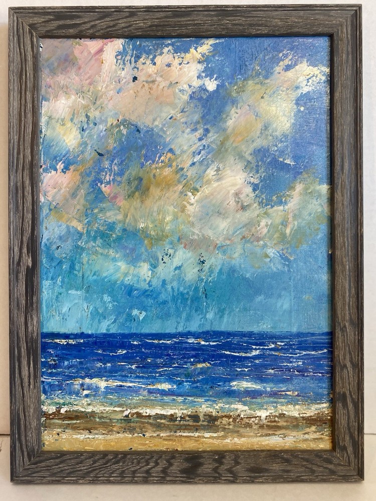 Listed Artist Carla Sachi Conway Oil Painting Hawaiian Seascape Oprah Artist