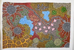 Aboriginal Art Australia – Pitjantjatjara, Anangu People, Central Desert 