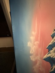 Bob Ross Inspired Oil Painting 18×24