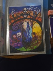5d Daimond Painting Finished Tim Burton Movies