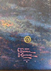 Thomas Kinkade ~ The Cross ~ Gallery Proof 12×24 COA 27/140 Oil on Canvas