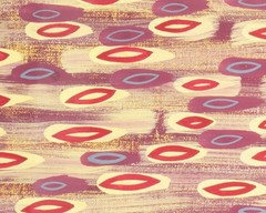 Walter Stomps Abstract Gouache Painting