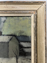 BERTA HANSSON SWEDISH ART VINTAGE MCM MID CENTURY MODERN ANTIQUE OIL PAINTING