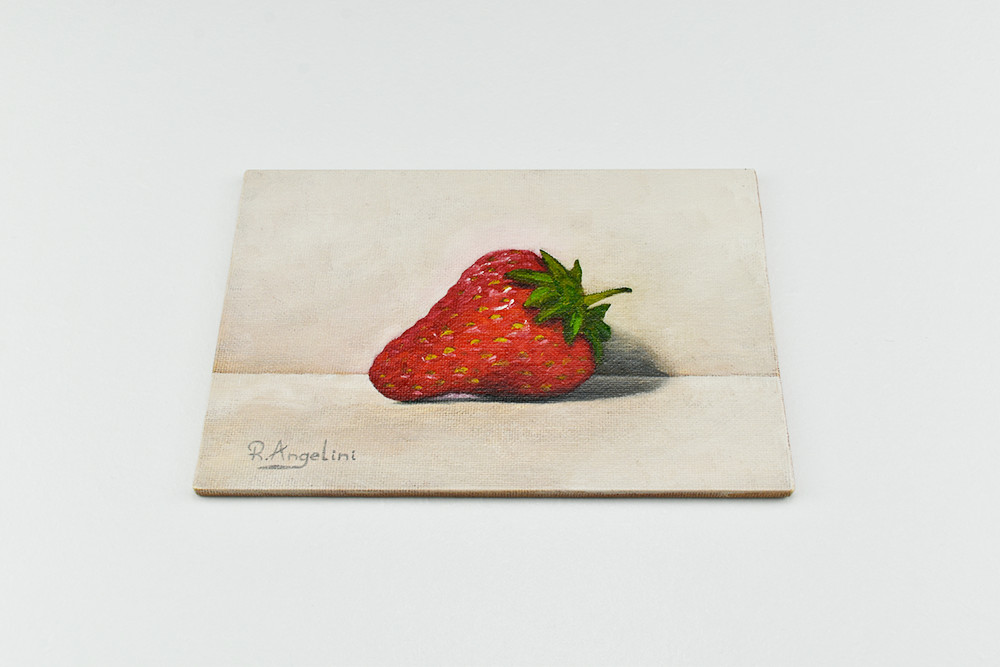 Strawberry – Original Artwork – Unframed or Framed