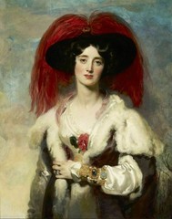 Portrait of Julia Lady Peel Hand-Painted Oil Painting Canvas Wall Art MQ1369