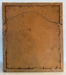 Older Signed Hugo Müller Oil Painting European Landscape on Board Framed