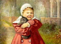 H L Ritchie (US,early 20C) oil painting antique 126346