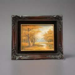 Phillip Cantrell Original Oil Painting Landscape Nature Signed Framed Vintage