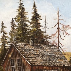 Vintage Oil Painting by Norma Wilson 1981 – 22” X 19”