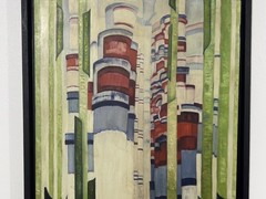 FRANTISEK KUPKA PAINTING OIL ON CANVAS CZECH ART , BEAUTIFUL