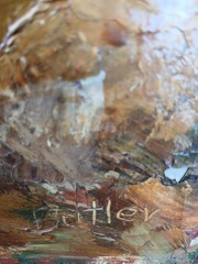 Original Oil Painting By Theodore Earl BUTLER (1861-1936) 20″x30″