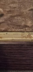 Very Rare Signed Original De Grasse 1904 Painting, 1900’s Art, Original Picture