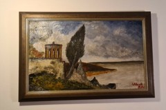 Oil Painting Artwork Landscape Expressionism 1934 Signed