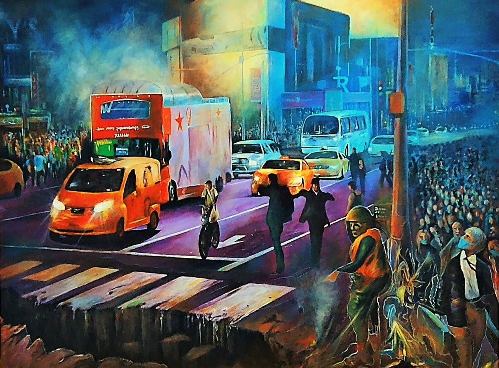 JohnEdwe Acrylic Painting