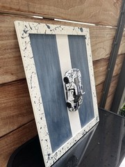 SoCal Car Art!! Handmade with Model Car and Abstract Design!!