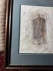 Stunning Vintage „An Abstract Composition“ Mixed Media Painting – Framed