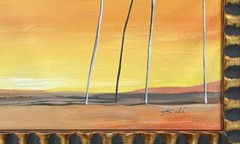 Salvador Dali 1904-1989 Oil on Canva In style of Hand Signed Amazing Painting