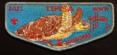 BSA CENTRAL FLORIDA OA 326 2021 BOY SCOUT JAMBOREE 2026 9-PATCH FISH GUY HARVEY!
