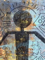 Gary S Bowling original mixed media painting ~ West Virginia