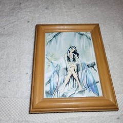 Ruth Thompson Midwinters Dream Water Color Seasonal Faeries Series Black Haired