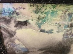 Lyon Design Sand Graphics Fantasy Space Scene Glow in Dark Sandpicture -L Parkin