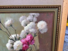 Original Floral Oil by CLAUDE P. PARSONS, AMERICAN (1895 – 1972)