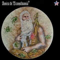 religion sacred art painting jewish contemporary artist frog old testament moses