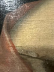 Antique 19th Century Portrait Oil Painting Lady Oval Framed Victorian Art