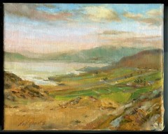 Ring of Kerry Ireland 8×10 in. Oil on stretched canvas by Hall Groat II