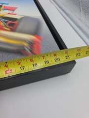 Formula 1 Inspired Painting. Acrylic On Canvas Framed Art. 21.5in. X 19.5in.