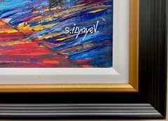 Slava Ilyayev „Evening Stroll“ Hand Signed Limited Edition Serigraph on Canvas