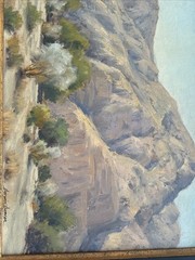 DARWIN DUNCAN PAINTING CALIFORNIA LANDSCAPE DESERT LISTED FAMOUS IMPRESSIONIST