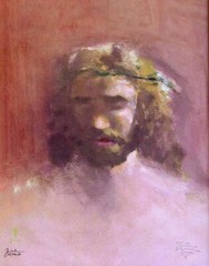 Thomas Kinkade ~ Jesus Prince of Peace ~ 14×18 COA 125/390 I/P Oil on Canvas