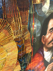 George Russin (American, 1910-2020), Original Masterpiece O/M „TAXCO VENDOR“!