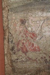 TEAR FRESCO WITH ROMAN RUINS
