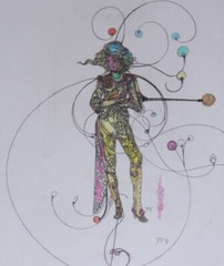 Original painting signed by the artist. Year 2013. Illegible Signature.