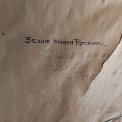 Bessie Marsh Rockwell Still Life Painting Oil On Board