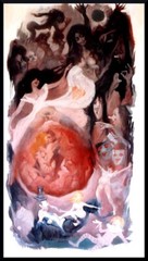 Julian Ritter „Birth“ Original Fine Art Oil Painting 48″ X 60″ – 18