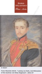 Adalbert Suchy (ca.1783-1849) „Baron Karl von Simbschen“, fine miniature, 1818