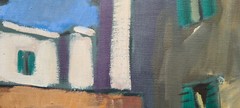 Oil painting painting oil painting masterpiece landscape city people 168
