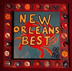 NEW ORLEANS BEST Classic New Orleans Louisiana Outsider Folk Art by DR. BOB