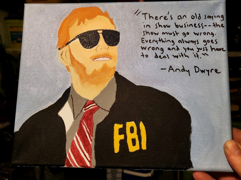 Bert Macklin Painting